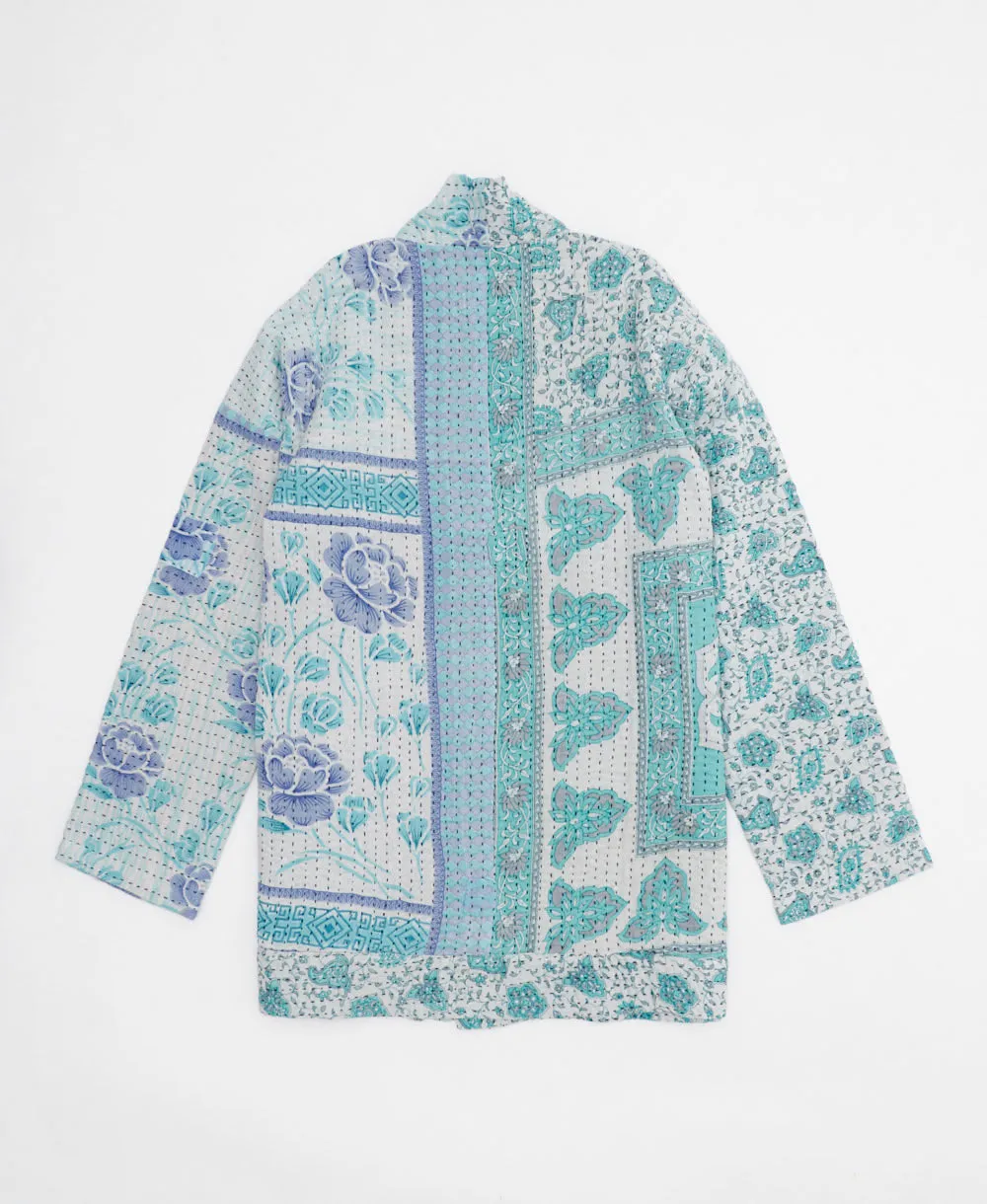 Kantha Quilted Jacket - No. 240621 - Large